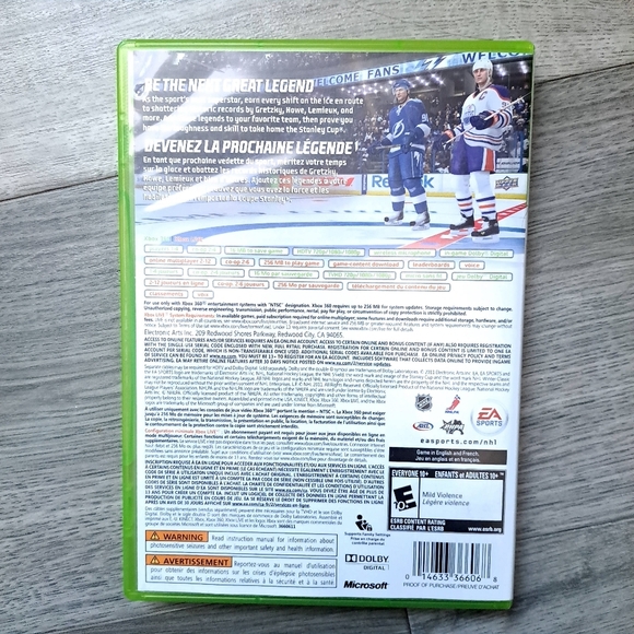 NHL 12 Xbox 360 Game - untested - Picture 3 of 4